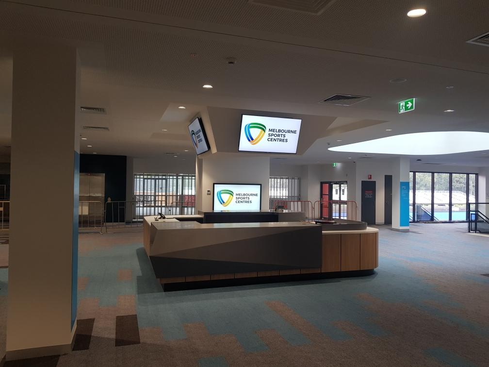 Melbourne Sports Centres Parkville AV Upgrade_2