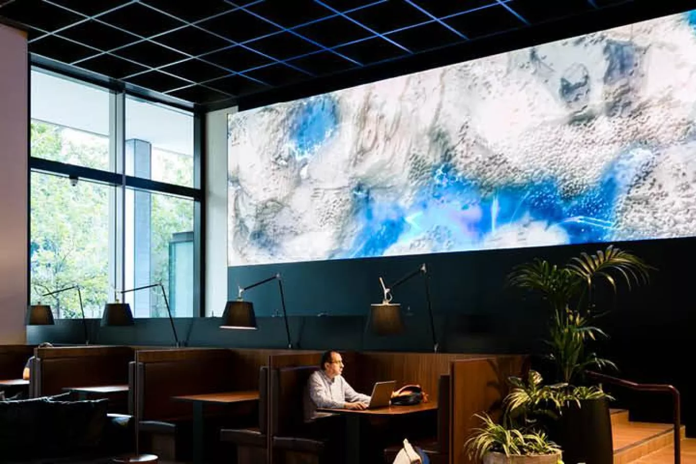 Freshwater Place Digital Artwork Display
